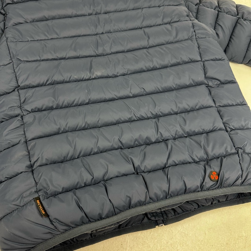SAVE THE DUCK Blue Puffer Jacket with Insulated Quilting - Picture 7 of 12